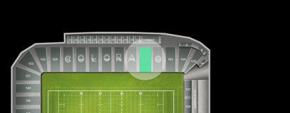 Seat view from West Sideline