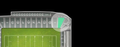 Seat view from North Endline