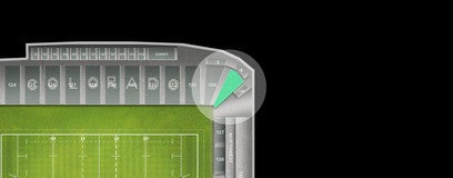 Seat view from North Endline