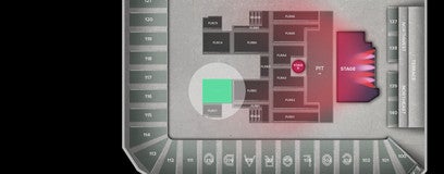 Seat view from Floor