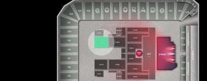Seat view from Floor