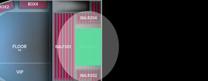 Seat view from Balcony