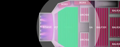 Seat view from Floor