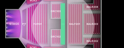 Seat view from General Admission