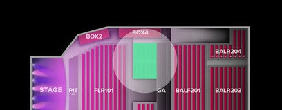 Seat view from Orchestra