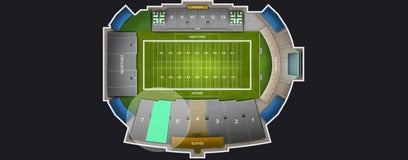 Seat view from Bleachers Sideline