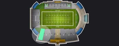 Seat view from Bleachers Sideline