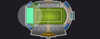 Seat view from North Endzone