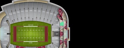 Seat view from Club