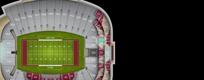 Seat view from Club
