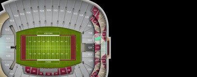 Seat view from Club