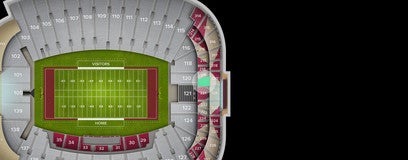 Seat view from Club