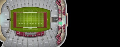 Seat view from Club