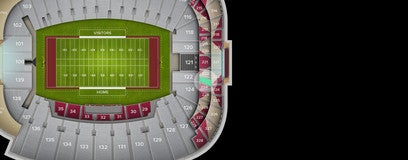 Seat view from Club