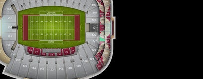 Seat view from Club