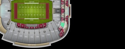 Seat view from Club