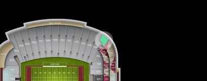 Seat view from Club