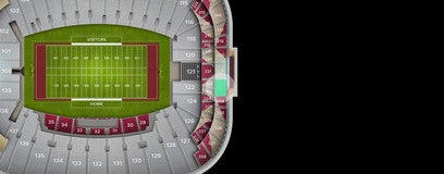 Seat view from Club