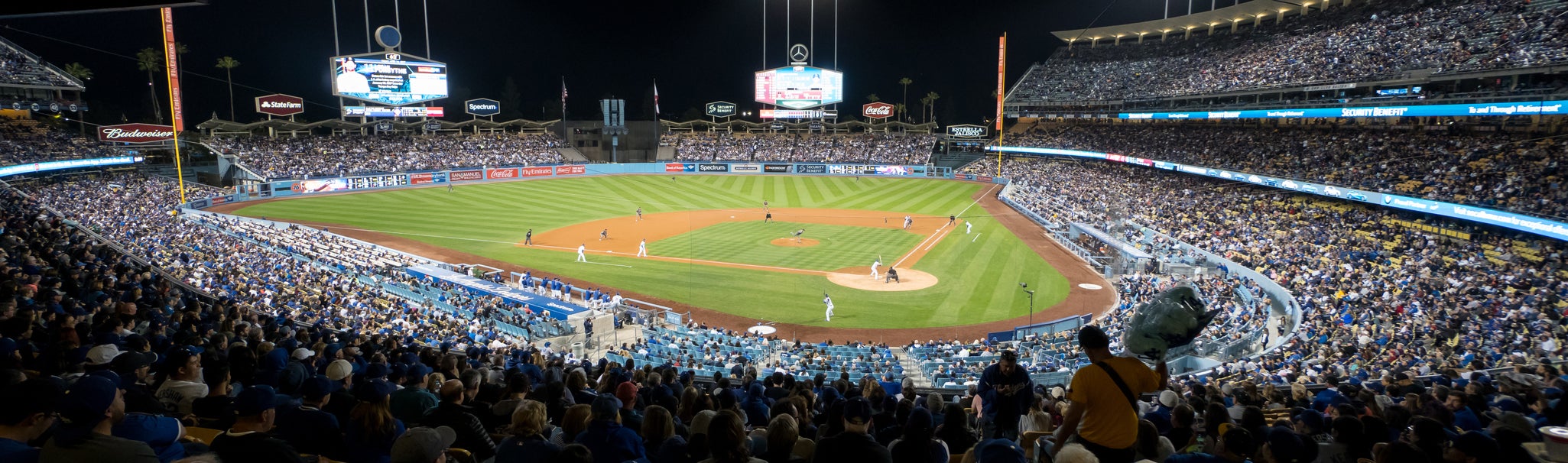 Seat view from Loge