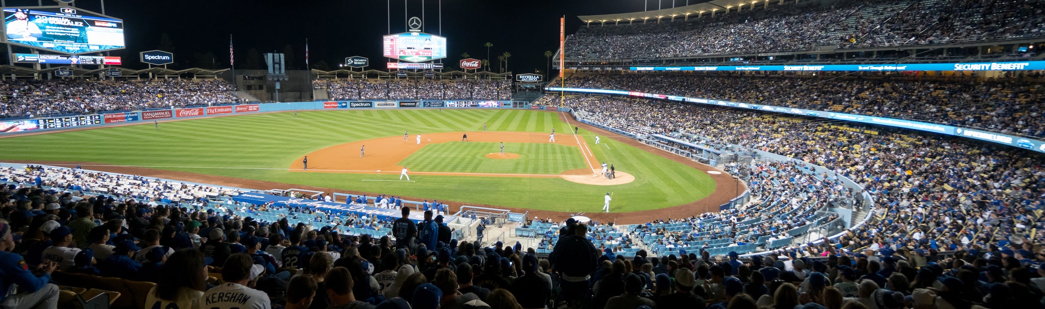 Seat view from Loge