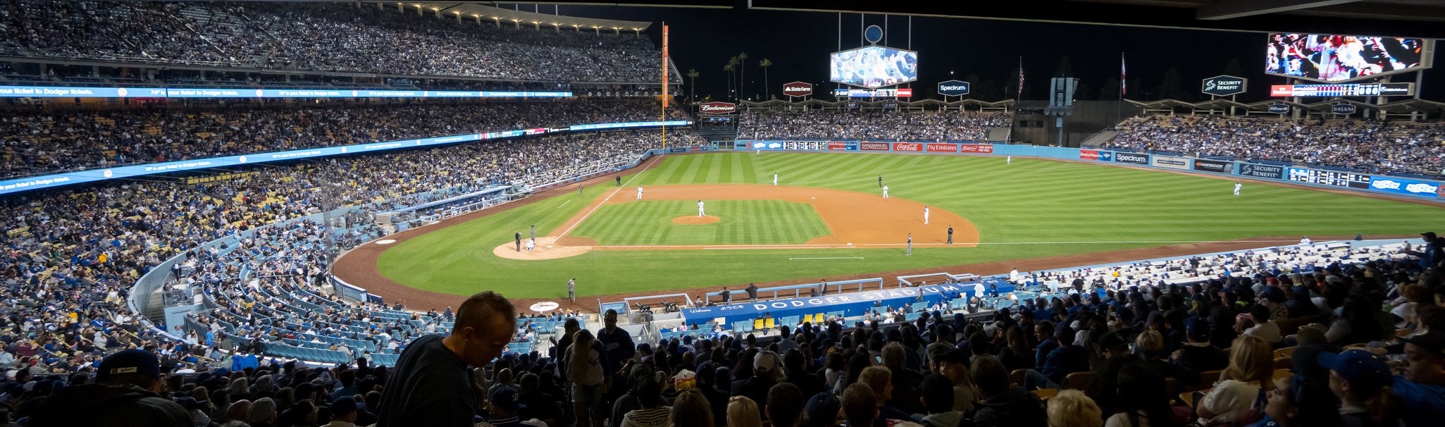 Seat view from Loge