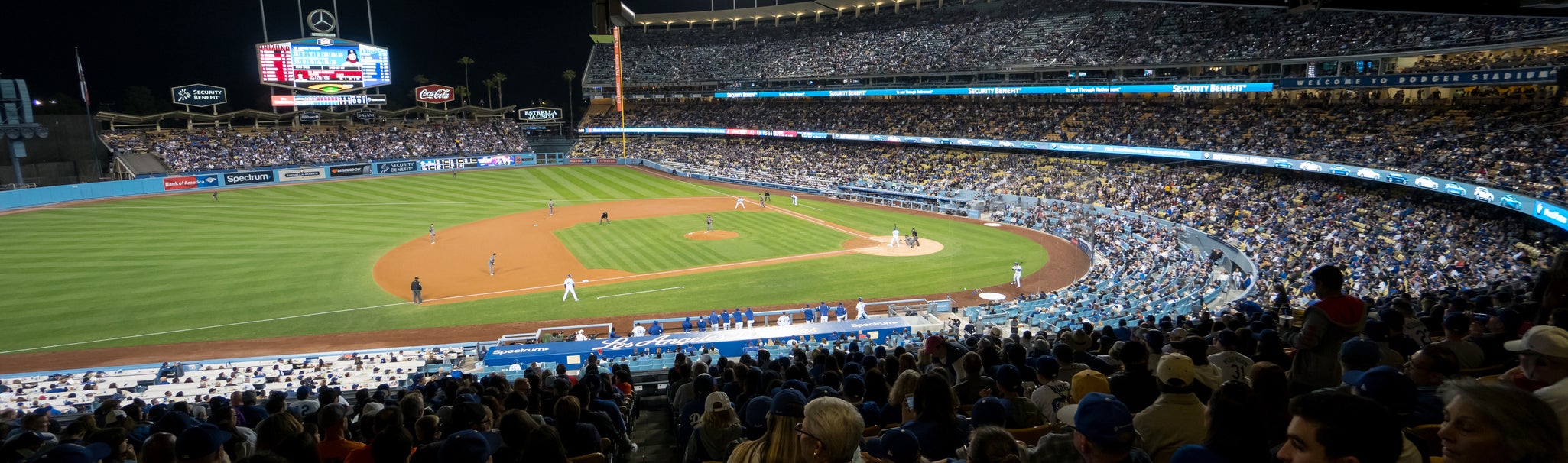 Seat view from Loge