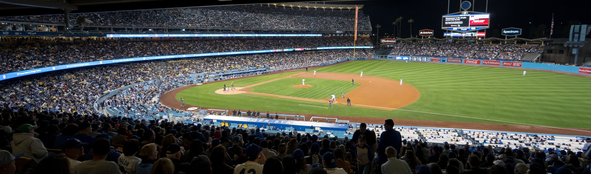 Seat view from Loge