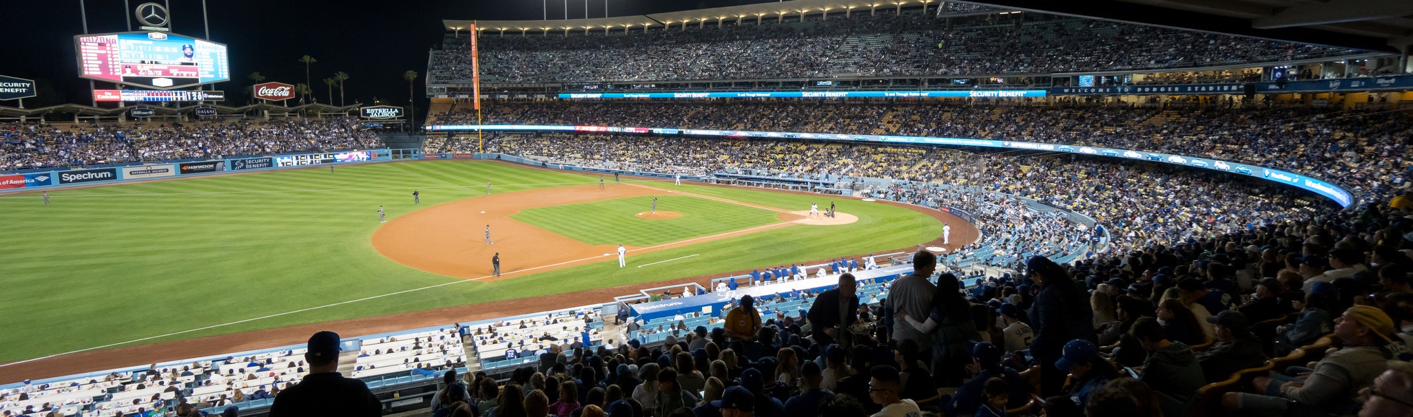 Seat view from Loge