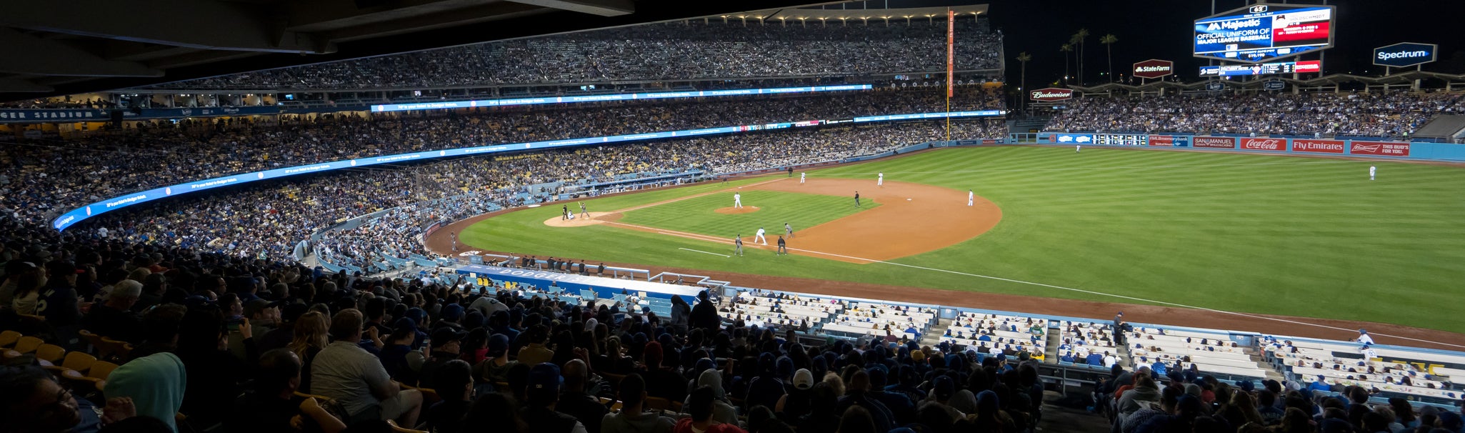 Seat view from Loge