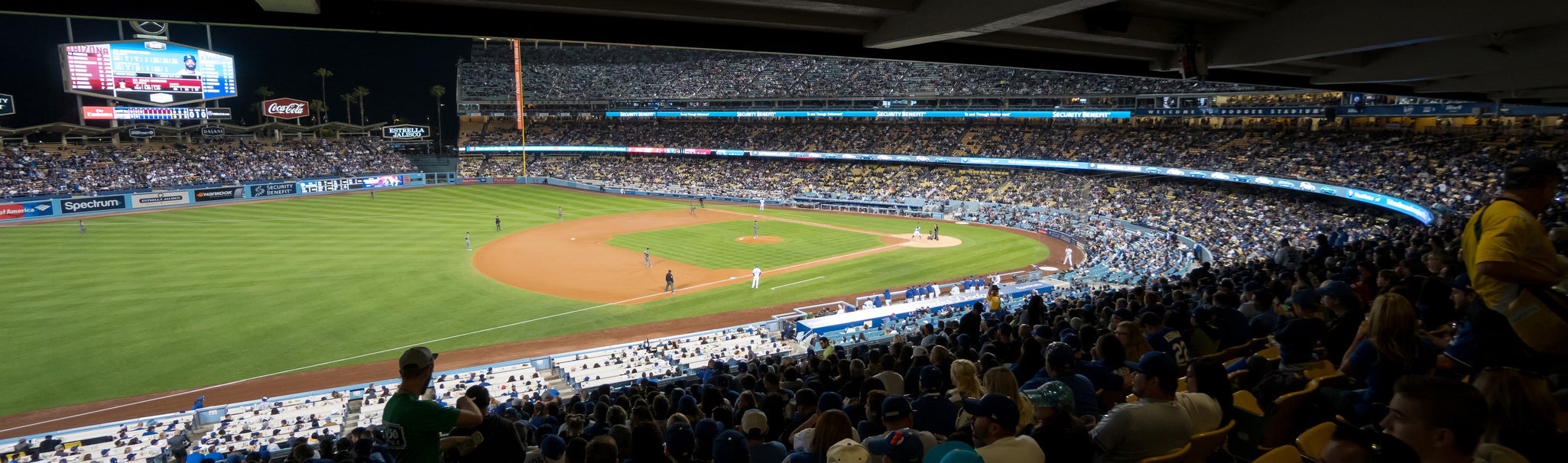 Seat view from Loge