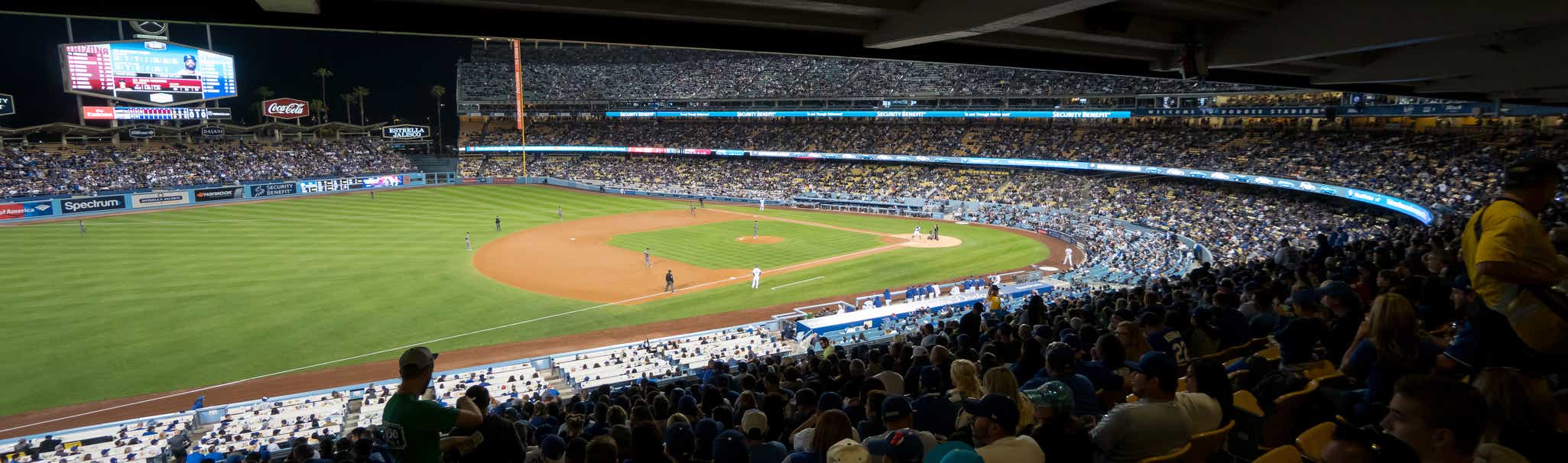 Seat view from Loge
