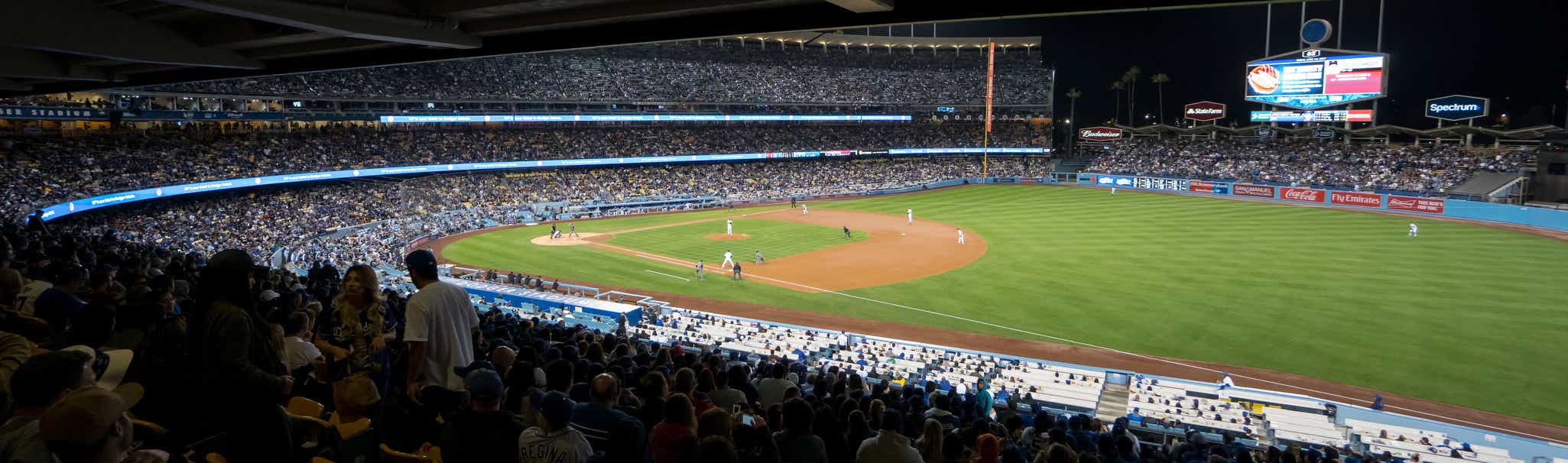 Seat view from Loge