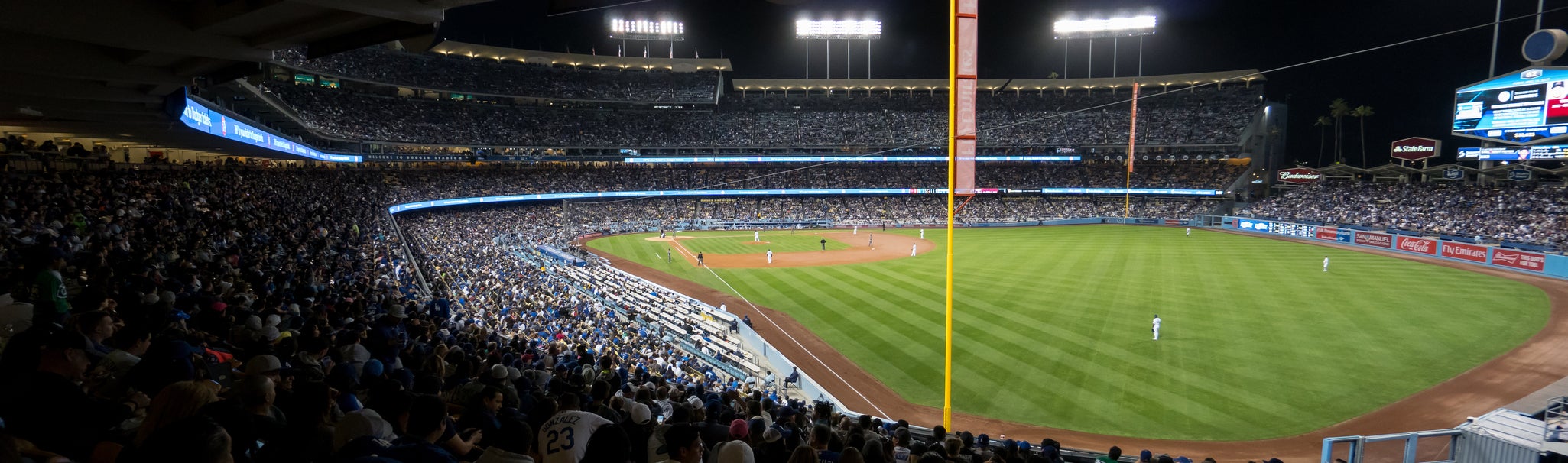 Seat view from Loge