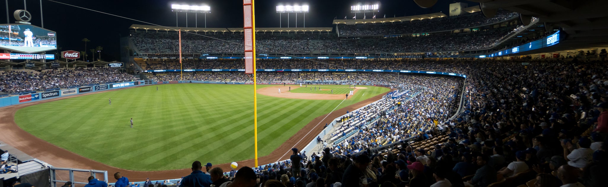 Seat view from Loge