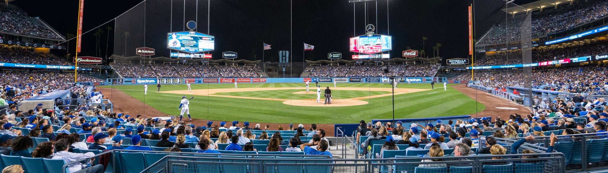Seat view from Dugout Club