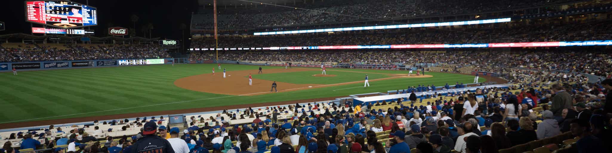 Seat view from Baseline Club