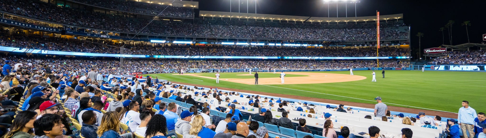 Seat view from Baseline Club