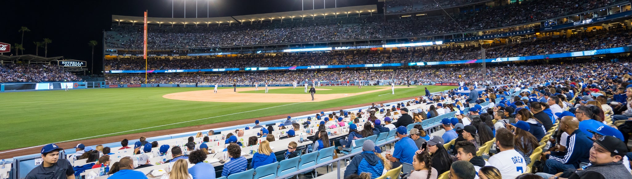 Seat view from Baseline Club