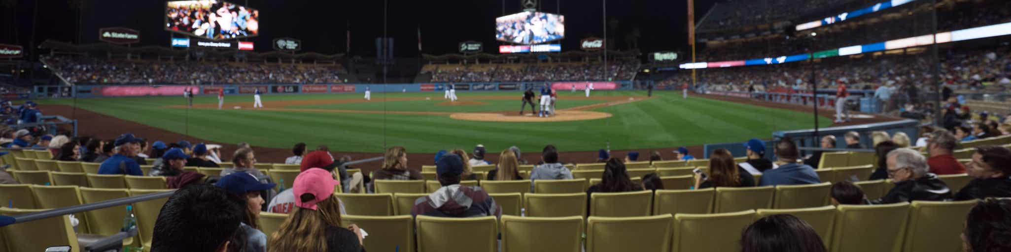 Seat view from Dugout Club