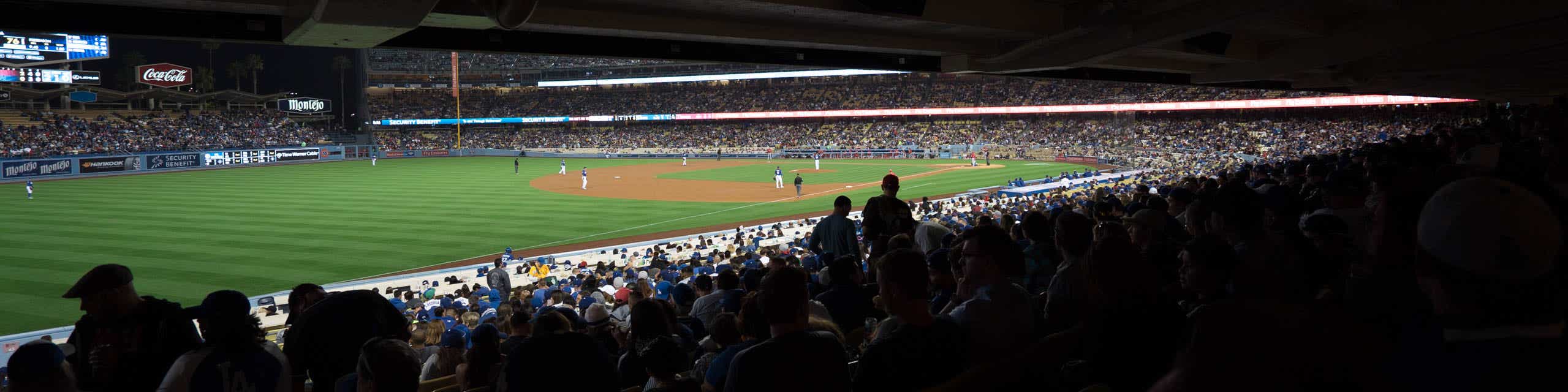 Seat view from Baseline Club