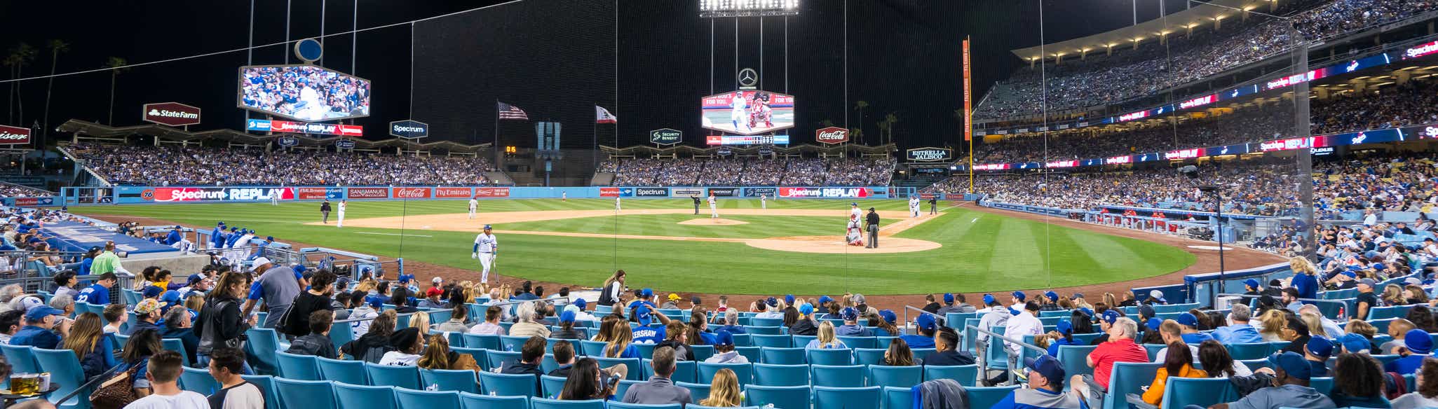 Seat view from Dugout Club