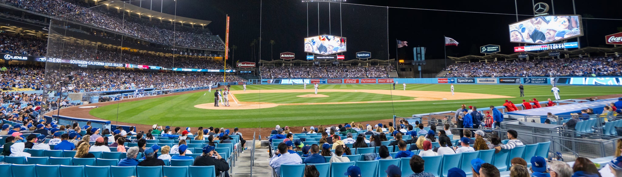 Seat view from Dugout Club