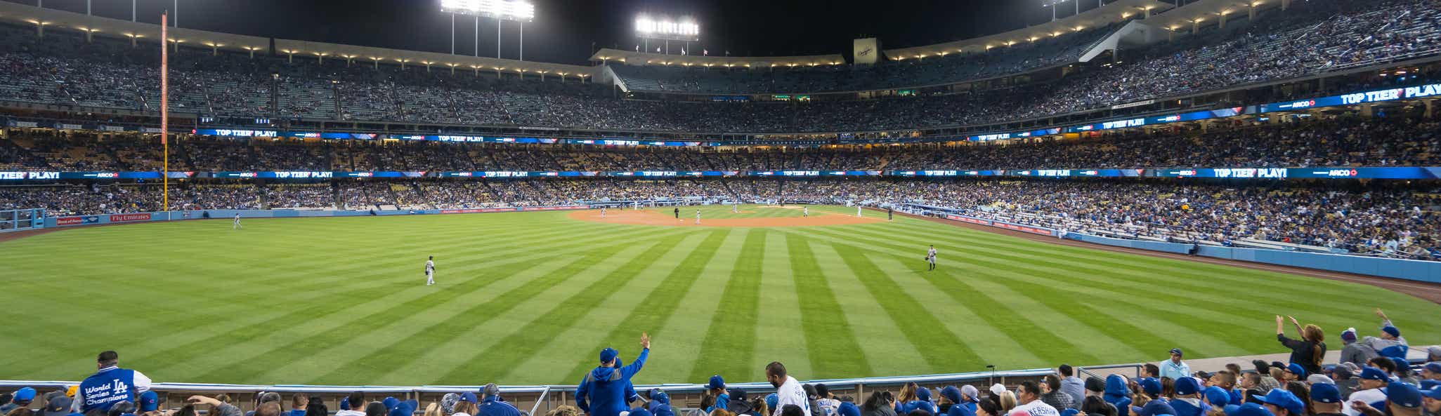 Seat view from Home Run Seating