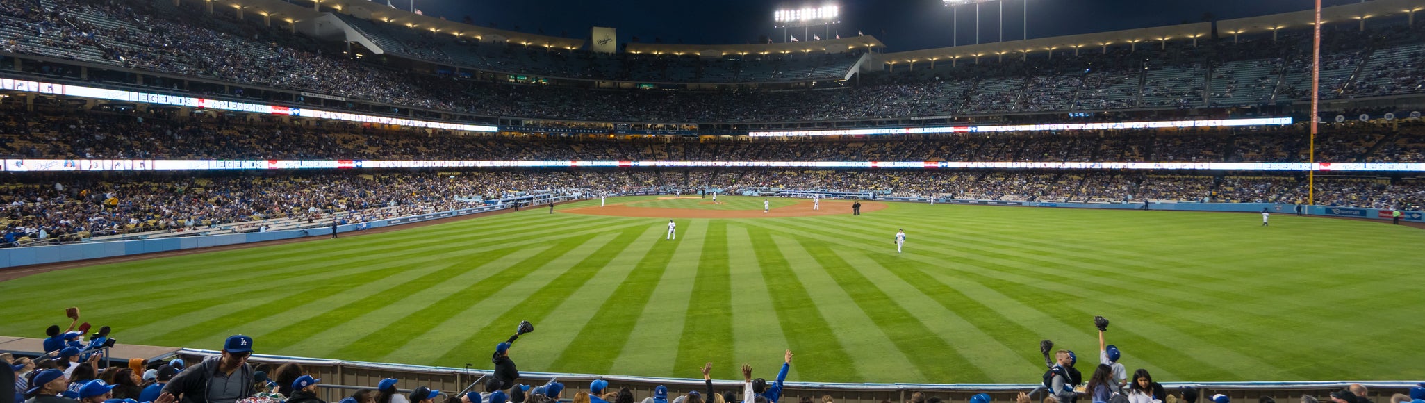 Seat view from Home Run Seating
