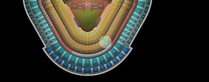 Seat view from Loge