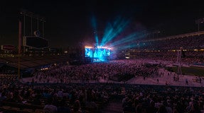 Seat view from Loge