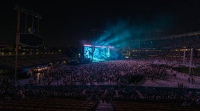 Seat view from Loge