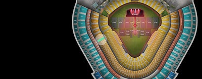Seat view from Loge