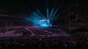 Seat view from Loge