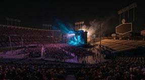 Seat view from Loge